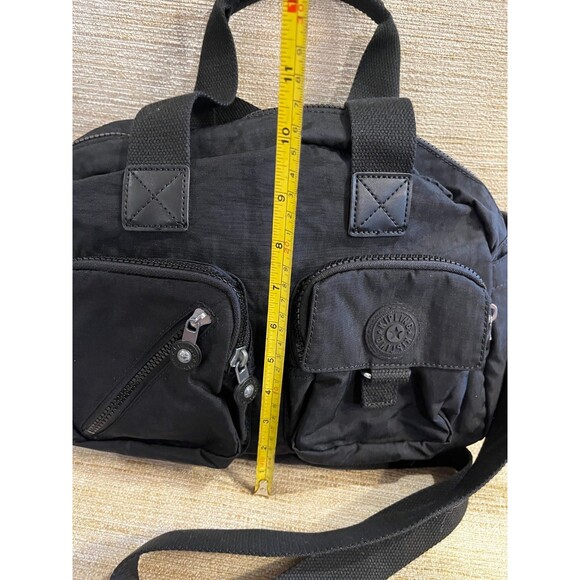 Kipling Defea Black Shoulder Crossbody Messenger Bag NWT NEW Size Medium - Picture 13 of 13